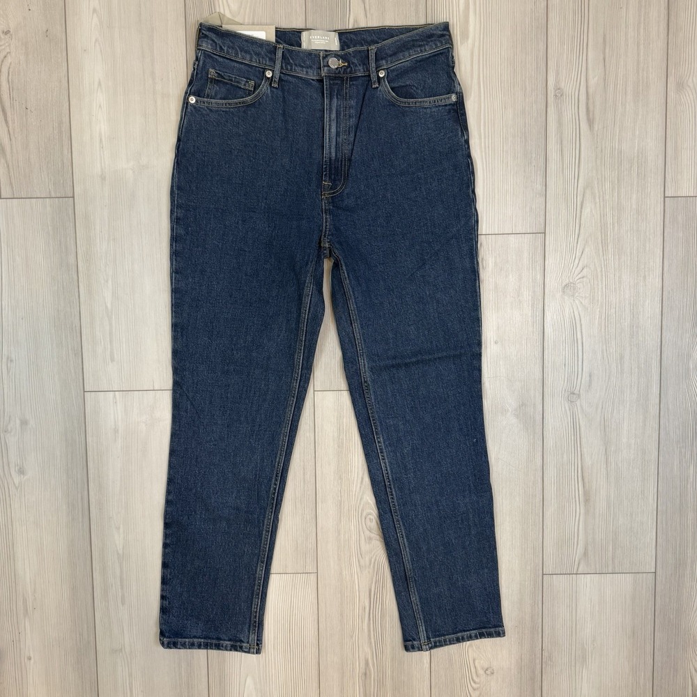 NWT Everlane Jeans Womens‎ 29 Blue Dark Wash The Ankle Original Cheeky